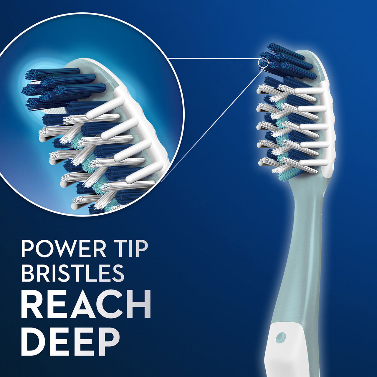 Oral-B Cross Action All In One Manual Toothbrushes, Deep Plague Fighter, Tongue And Cheek Cleaner, 6 Count Tooth Brush Pack