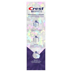 Crest 3D White Toothpaste, Professional Ultra White, 75 mL